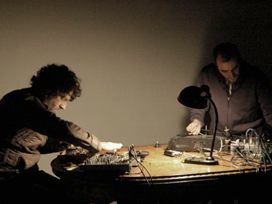 This duo, formed in Barcelona by Juan Matos Capote and Alfredo Costa Monteiro in 2010, employs modified domestic appliances as sound sources.